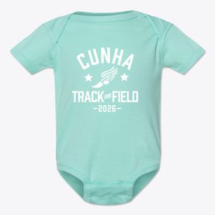 Cunha Intermediate School Track and Field Baby Onesie