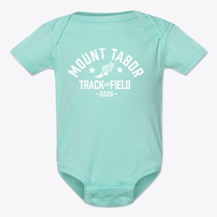 Mount Tabor High School Track and Field Baby Onesie