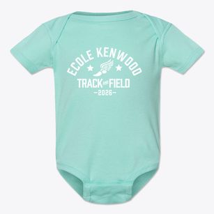 Ecole Kenwood French Immersion Track and Field Baby Onesie