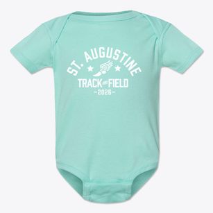 Saint Augustine Academy Track and Field Baby Onesie
