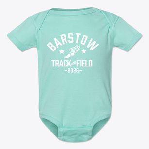 Barstow High School Track and Field Baby Onesie