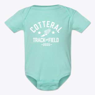 Cotteral Elementary School Track and Field Baby Onesie