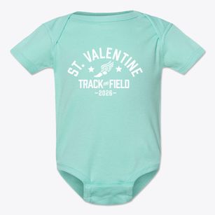 St Valentine Parish Track and Field Baby Onesie