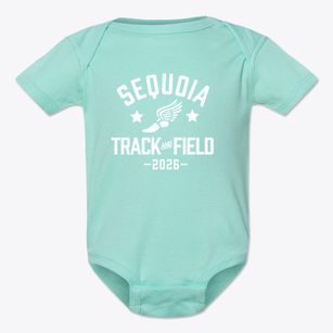 Sequoia Middle School Track and Field Baby Onesie
