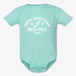 South Kingstown High School Track and Field Baby Onesie