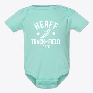 Herff Elementary School Track and Field Baby Onesie
