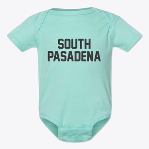 South Pasadena Florida Classic Block Baby Onesie