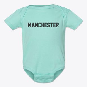 Manchester Georgia Classic Block Baby Onesie