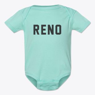 Reno Texas Classic Block Baby Onesie