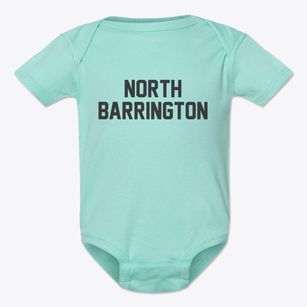 North Barrington Illinois Classic Block Baby Onesie