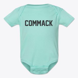 Commack New York Classic Block Baby Onesie
