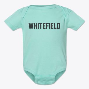 Whitefield New Hampshire Classic Block Baby Onesie