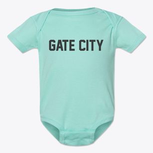 Gate City Virginia Classic Block Baby Onesie