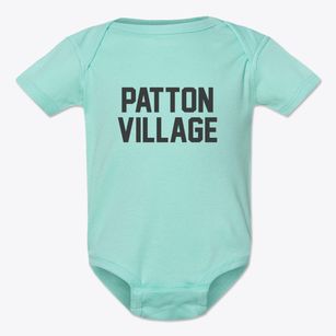 Patton Village Texas Classic Block Baby Onesie