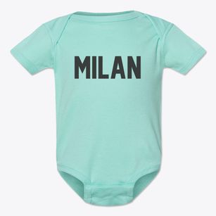 Milan Ohio Classic Block Baby Onesie