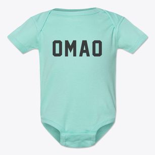 Omao Hawaii Classic Block Baby Onesie