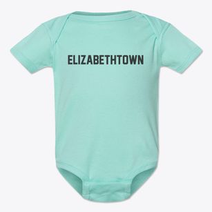 Elizabethtown New York Classic Block Baby Onesie