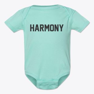 Harmony Maine Classic Block Baby Onesie