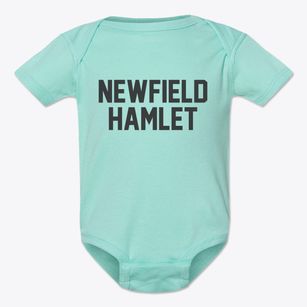 Newfield Hamlet New York Classic Block Baby Onesie