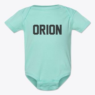 Orion Wisconsin Classic Block Baby Onesie