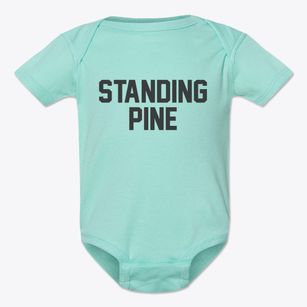 Standing Pine Mississippi Classic Block Baby Onesie
