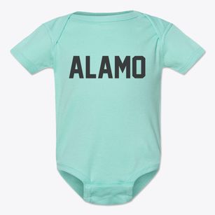 Alamo Texas Classic Block Baby Onesie