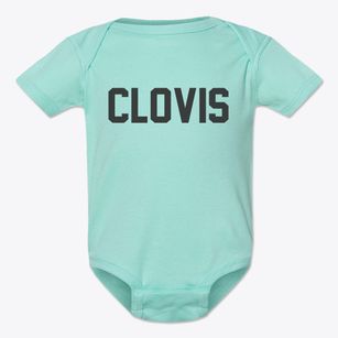Clovis California Classic Block Baby Onesie