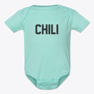 Chili Wisconsin Classic Block Baby Onesie