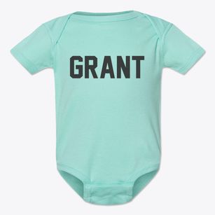 Grant Oklahoma Classic Block Baby Onesie