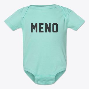 Meno Oklahoma Classic Block Baby Onesie