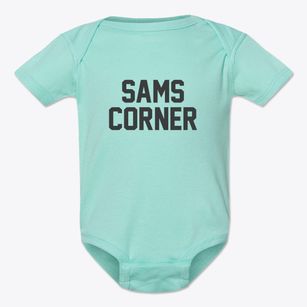 Sams Corner Oklahoma Classic Block Baby Onesie
