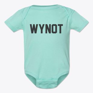 Wynot Nebraska Classic Block Baby Onesie