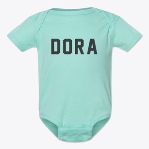 Dora New Mexico Classic Block Baby Onesie
