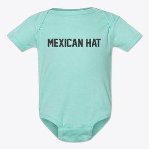 Mexican Hat Utah Classic Block Baby Onesie