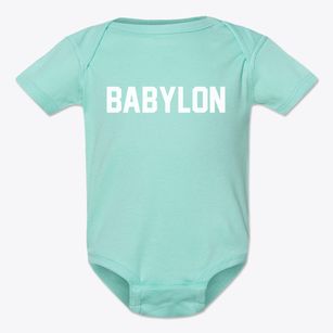 Babylon New York Classic Block Baby Onesie