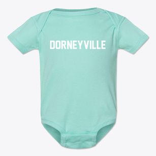 Dorneyville Pennsylvania Classic Block Baby Onesie