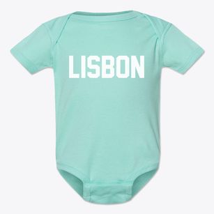 Lisbon New York Classic Block Baby Onesie