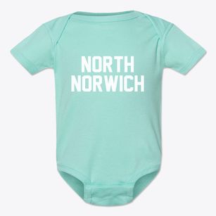 North Norwich New York Classic Block Baby Onesie