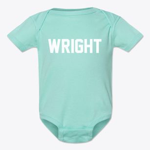 Wright New York Classic Block Baby Onesie