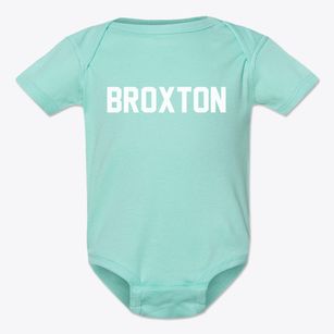 Broxton Georgia Classic Block Baby Onesie