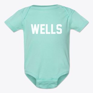 Wells New York Classic Block Baby Onesie