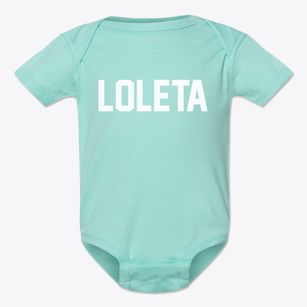 Loleta California Classic Block Baby Onesie