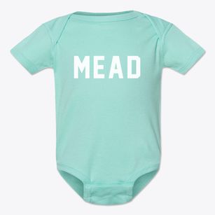 Mead Nebraska Classic Block Baby Onesie
