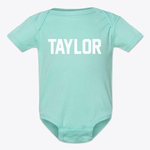 Taylor New York Classic Block Baby Onesie