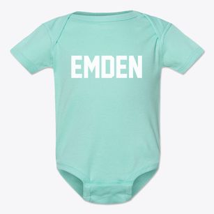 Emden Illinois Classic Block Baby Onesie