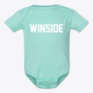 Winside Nebraska Classic Block Baby Onesie