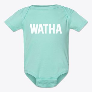 Watha North Carolina Classic Block Baby Onesie