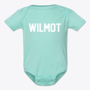 Wilmot Wisconsin Classic Block Baby Onesie