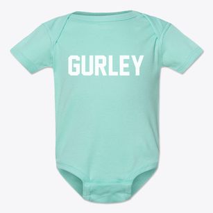 Gurley Nebraska Classic Block Baby Onesie