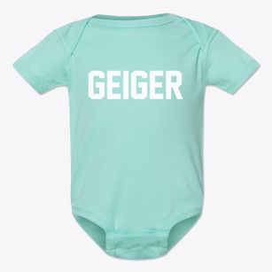Geiger Alabama Classic Block Baby Onesie